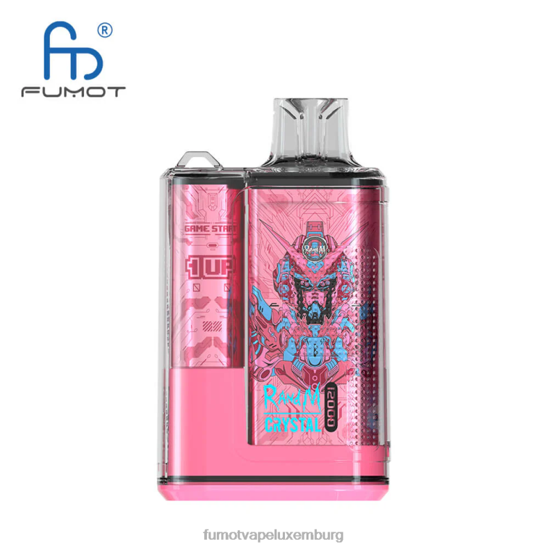 12000 Einweg-Vape-Box – 20 ml (1 Stück) Blaubeer-Kaugummi Fumot Crystal BDR6J259 Fumot vape sale