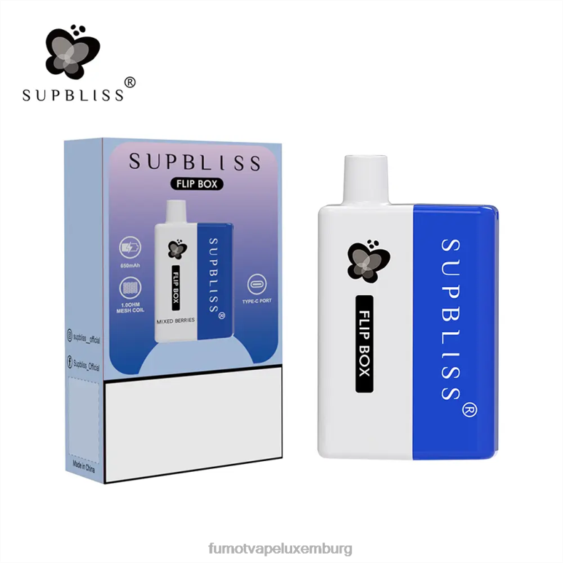 Box 6000 austauschbares Vape-Kit – 10 ml (1 Stück) Bananenmilchshake Fumot Supbliss Flip BDR6J330 Fumot vape online shop