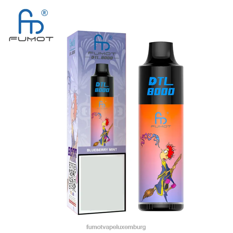 8000 Einweg-Vape-Pen – 16 ml (1 Stück) Aloe-Traube Fumot DTL BDR6J413 Fumot vape geschmack