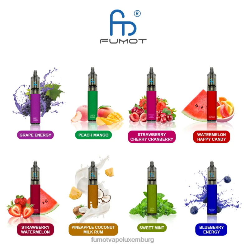 Einweg-Vape-Pen 9000 – 18 ml (1 Stück) Honig-Ananas-Orange Fumot DTL BDR6J375 Fumot vape flavors