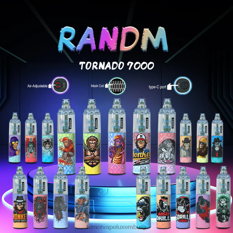 14 ml (1 Stück) 7000 Einweg-Vape-Pen Ananaseis Fumot Tornado BDR6J90 Fumot vape online shop