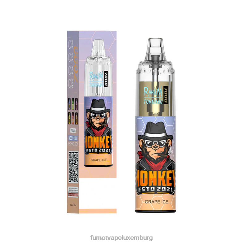 14 ml (1 Stück) 7000 Einweg-Vape-Pen Erdbeer-Kiwi Fumot Tornado BDR6J102 Fumot geschmack