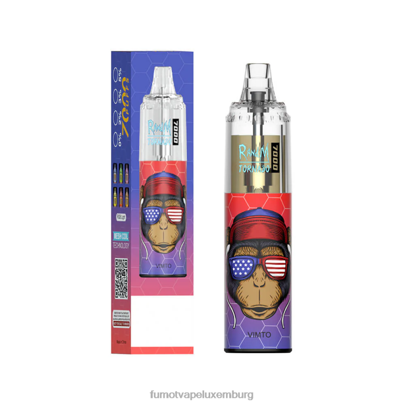 14 ml 7000 Einweg-Vape-Pen (1 Stück) Blaubeer-Granatapfel Fumot Tornado BDR6J67 Fumot tech