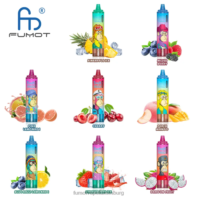 25 ml 15000 Einweg-Vaporizer (1 Stück) Drachenfrucht Fumot Tornado BDR6J198 Fumot vape kaufen