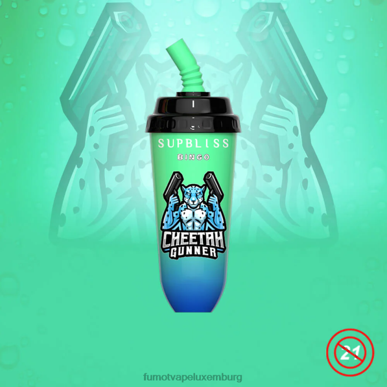 16 ml 8000 Einweg-Vape-Pod-Gerät (1 Stück) Erdbeer-Kiwi Fumot Supbliss Bingo BDR6J410 Fumot vape online shop