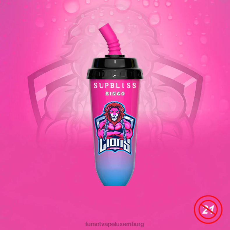 16 ml 8000 Einweg-Vape-Pod-Gerät (1 Stück) rosa Zitrone Fumot Supbliss Bingo BDR6J405 Fumot vape flavors