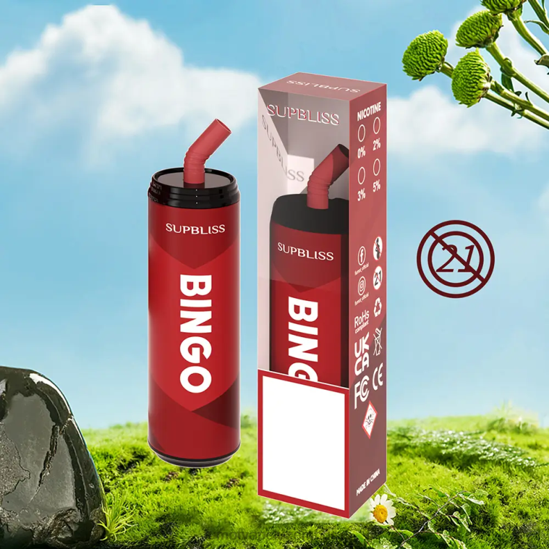 9000 Einweg-Vape-Pen (1 Stück) – 18 ml Blaubeer-Himbeere Fumot Supbliss Bingo BDR6J465 Fumot vape flavors