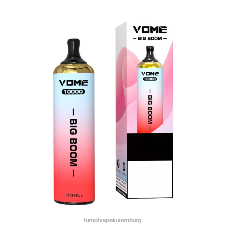 Einweg-Vape-Pen 10000 - 20 ml (1 Stück) Erdbeer-Wassermelonen-Eis Fumot Vome Big Boom BDR6J446 Fumot vape Luxemburg