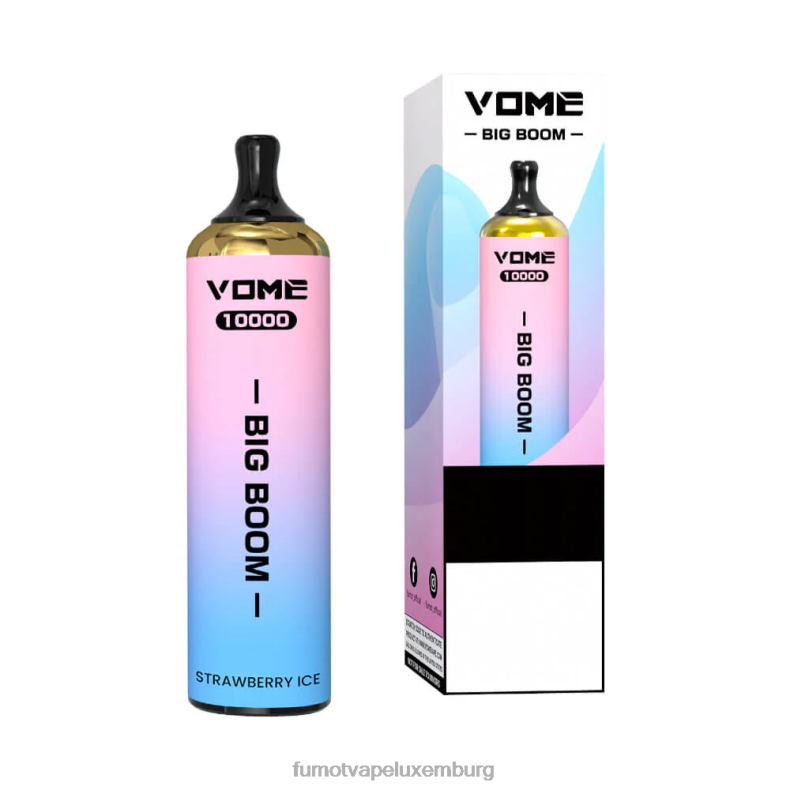 Einweg-Vape-Pen 10000 - 20 ml (1 Stück) Speerminze Fumot Vome Big Boom BDR6J442 Fumot geschmack